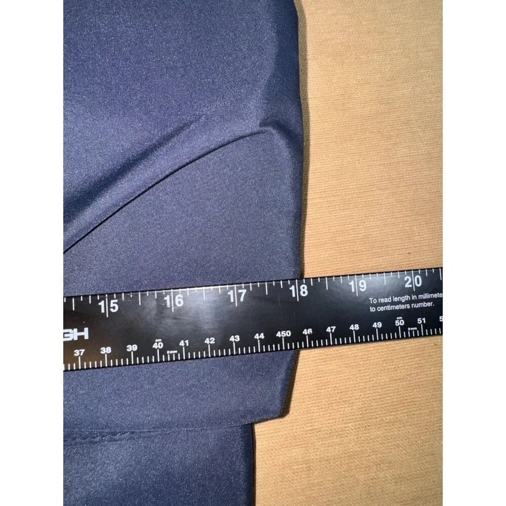 Navy Blue fabric Generic laptop bag, backpack.